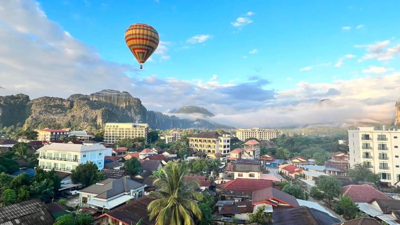Vang Vieng Topview Hotel Dış mekan fotoğraf