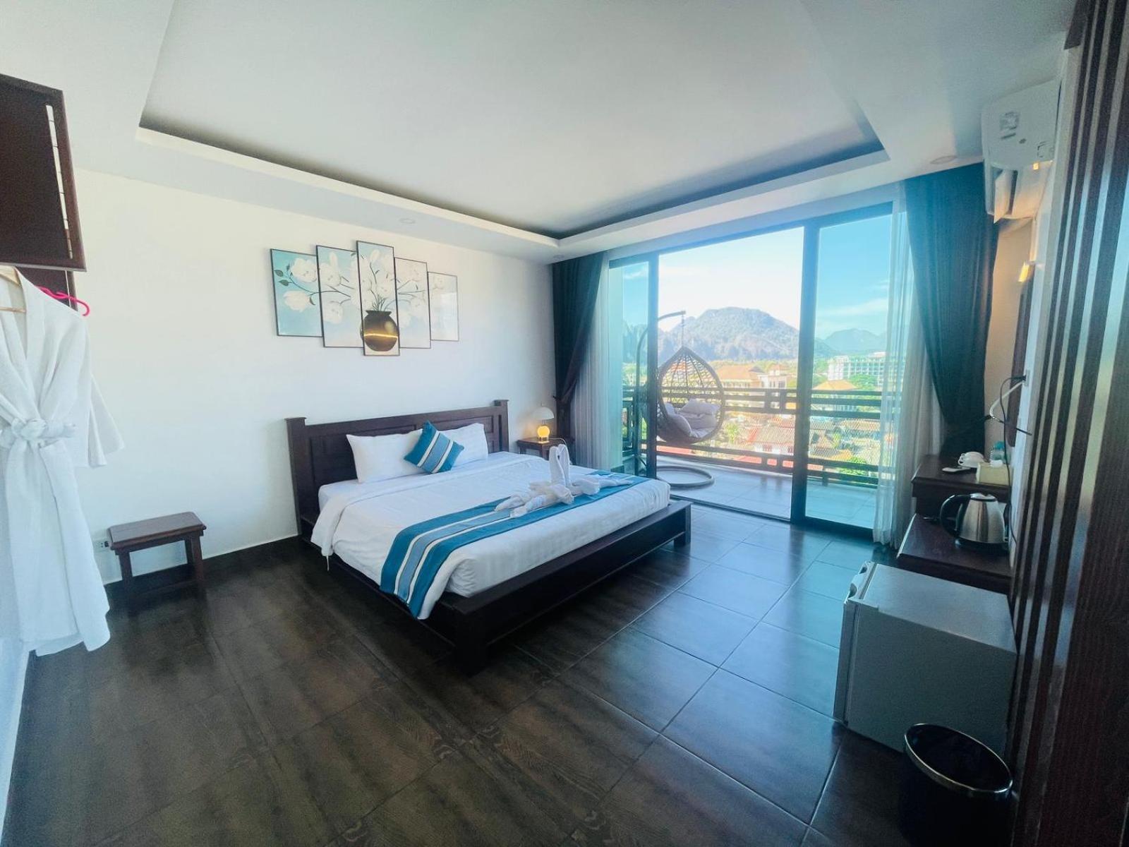 Vang Vieng Topview Hotel Dış mekan fotoğraf