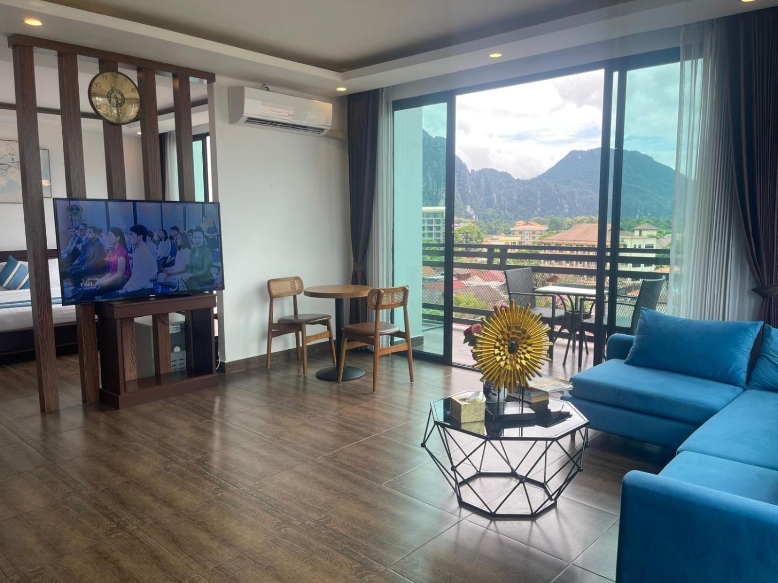 Vang Vieng Topview Hotel Dış mekan fotoğraf