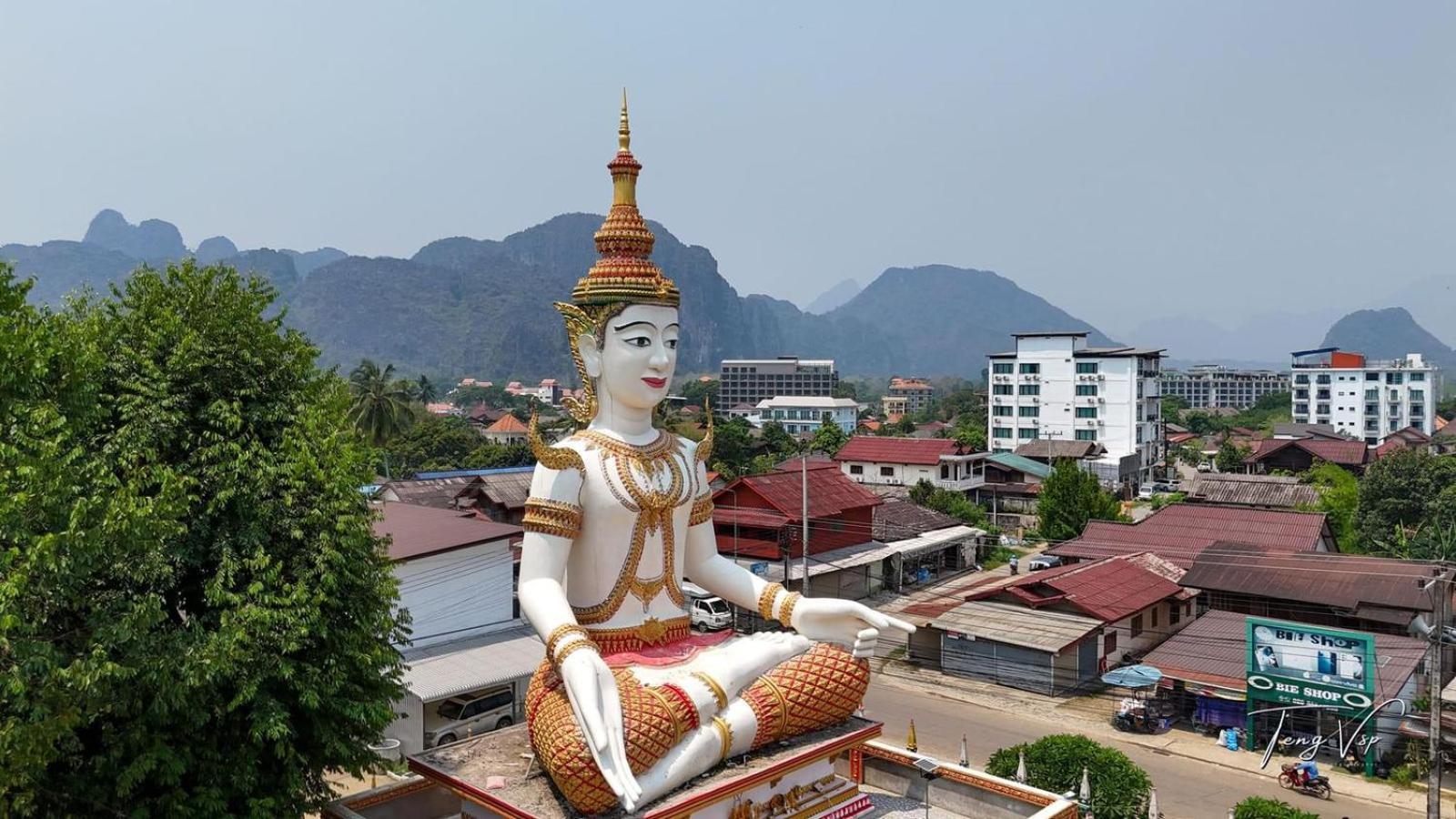 Vang Vieng Topview Hotel Dış mekan fotoğraf