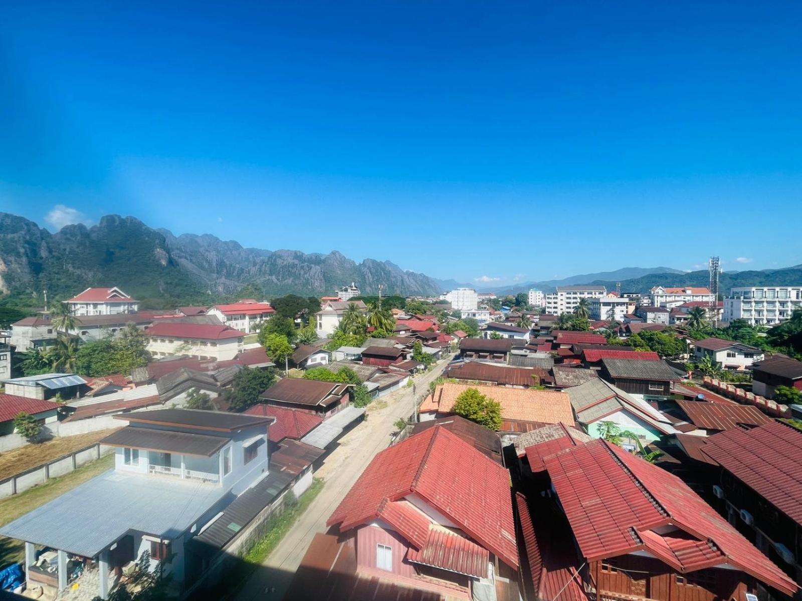 Vang Vieng Topview Hotel Dış mekan fotoğraf