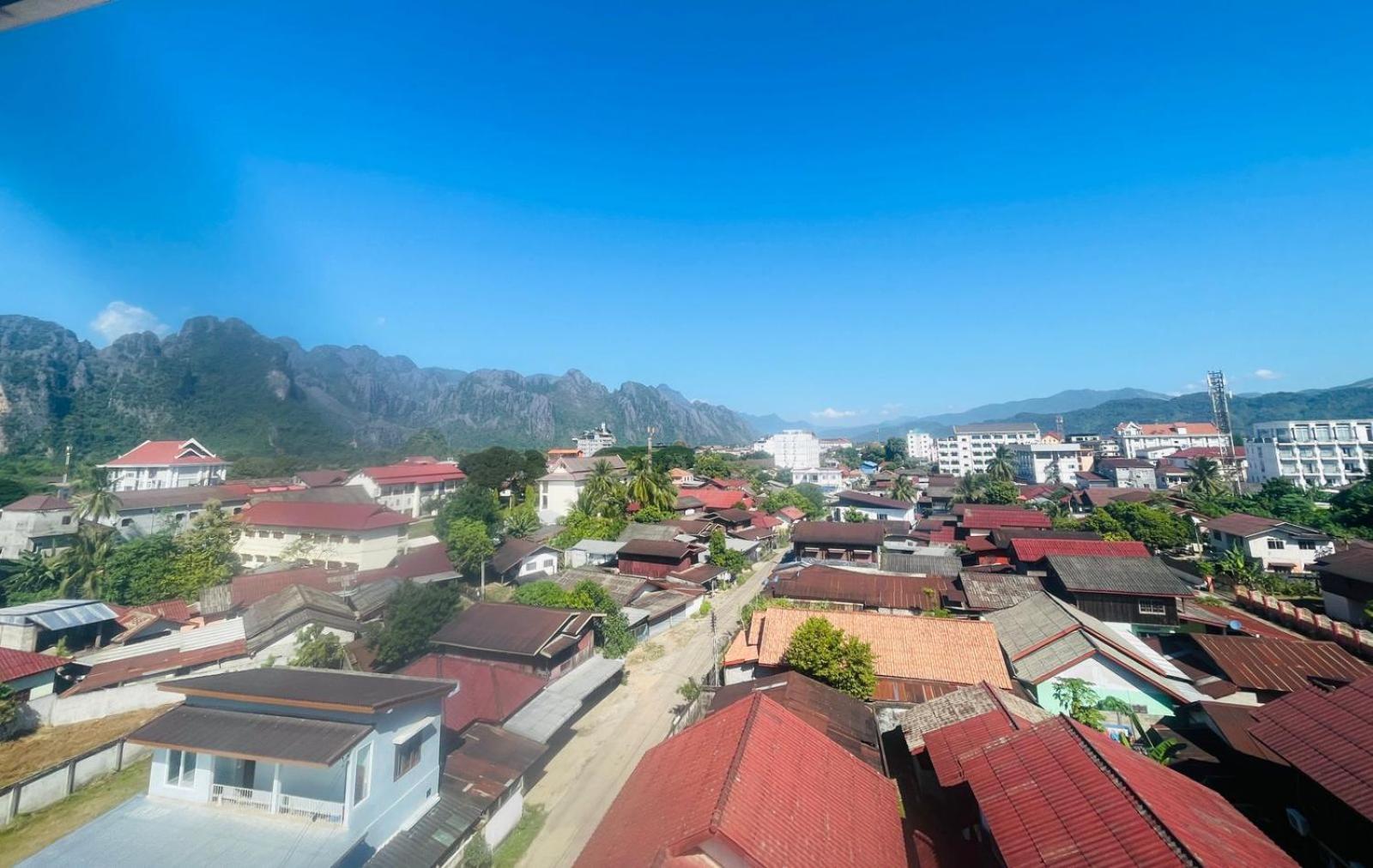 Vang Vieng Topview Hotel Dış mekan fotoğraf