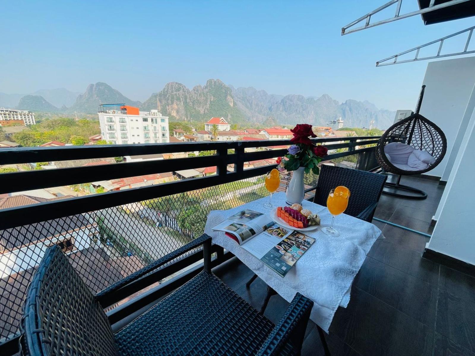 Vang Vieng Topview Hotel Dış mekan fotoğraf