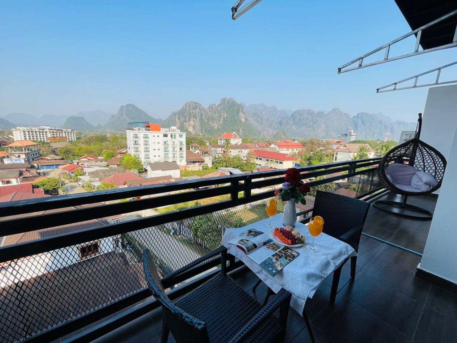 Vang Vieng Topview Hotel Dış mekan fotoğraf