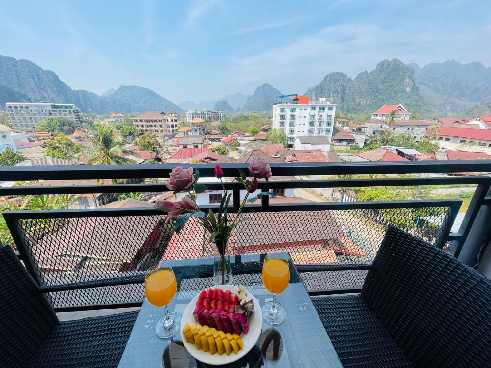 Vang Vieng Topview Hotel Dış mekan fotoğraf